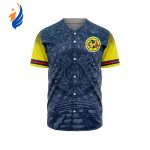 LIGA MX Club America Special Aztec Design Baseball Jersey Gift for Men Women LIGA MX Club America Special Aztec Design Baseball Jersey Gift for Men Women
