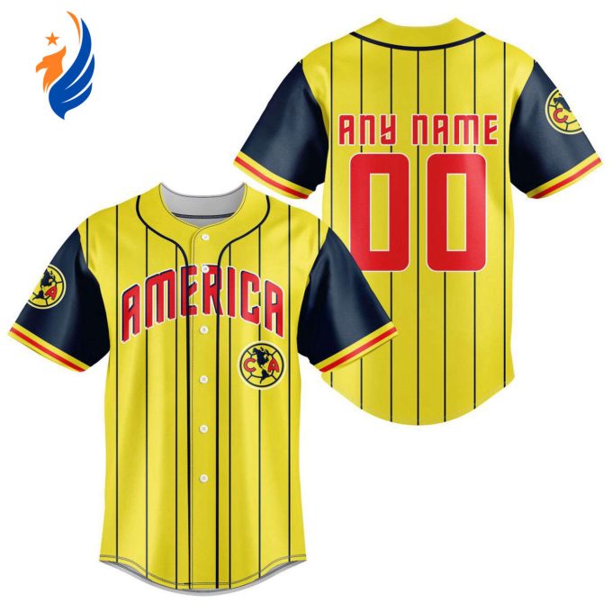 LIGA MX Club America Special Baseball Jersey Gift for Men Women