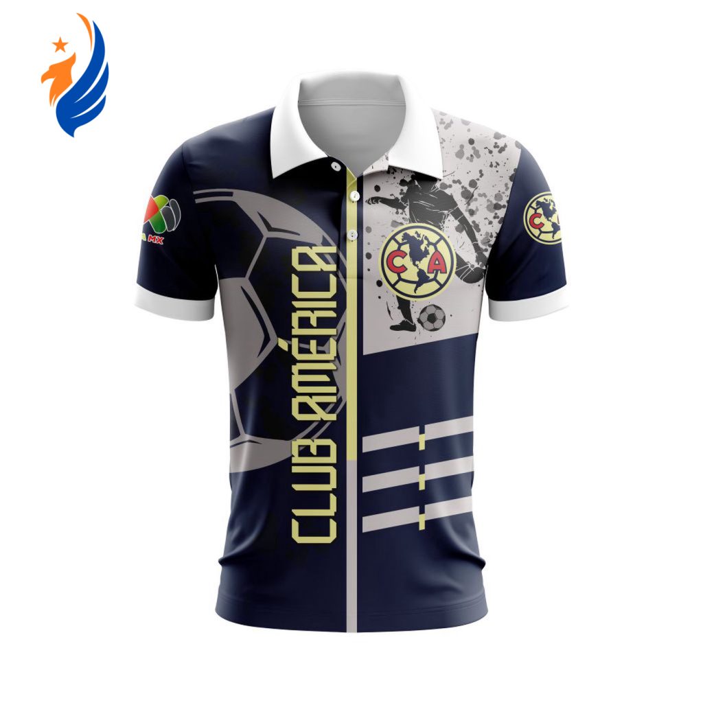LIGA MX Club America Special Polo Design Concept Kits Gift for Men Women 3d Printed Hoodie LIGA MX Club America Special Polo Design Concept Kits Gift for Men Women 3d Printed Hoodie
