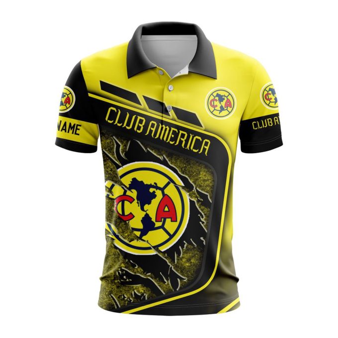 LIGA MX Club America Special Polo Design Gift for Men Women