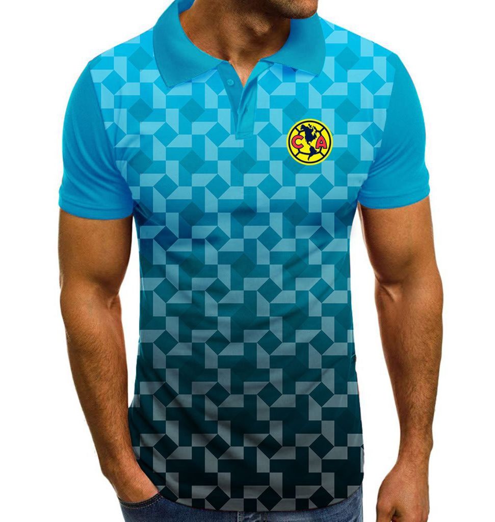 Liga MX Club América | Specialized Specialized Polo With Multi Color Gift for Men Women Liga MX Club América | Specialized Specialized Polo With Multi Color Gift for Men Women