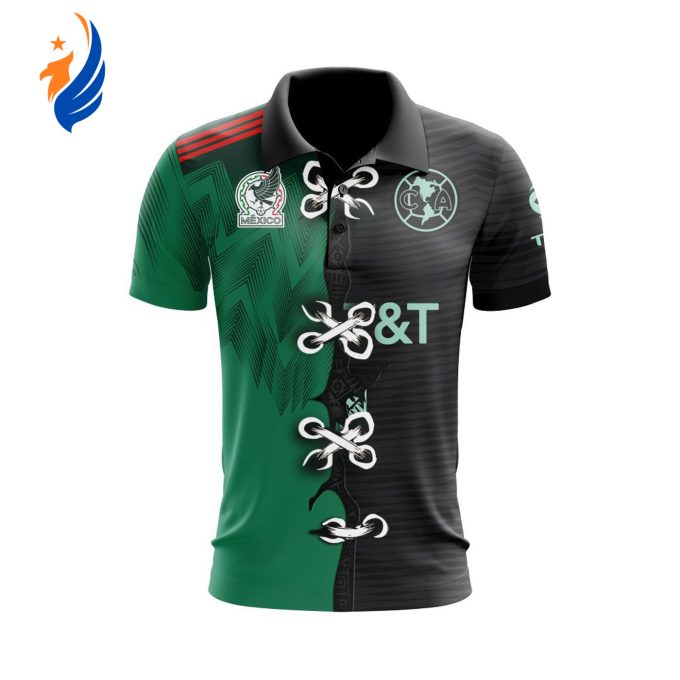 LIGA MX Club América Third Mix Mexico 2022 Polo LIGA MX Club América Third Mix Mexico 2022 Polo