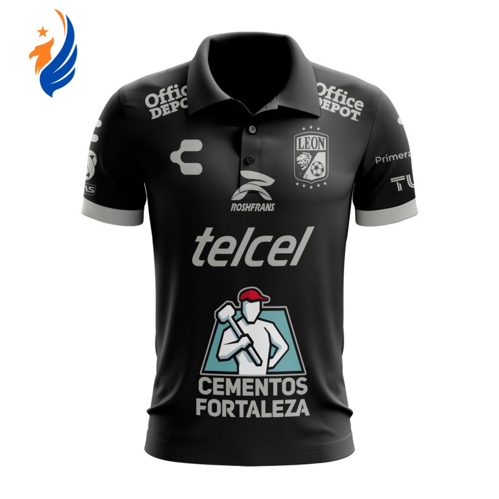 LIGA MX Club Leon 2023 – 2024 Away Polo LIGA MX Club Leon 2023 – 2024 Away Polo