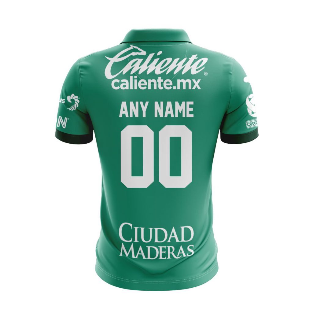 LIGA MX Club Leon 2023 – 2024 Home Polo LIGA MX Club Leon 2023 – 2024 Home Polo