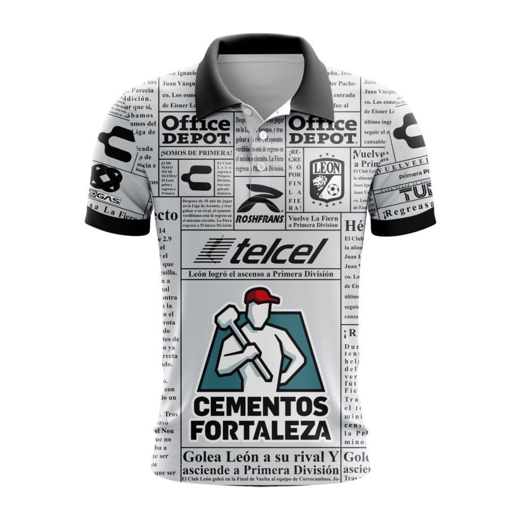 LIGA MX Club Leon Away Polo 2022/2023 LIGA MX Club Leon Away Polo 2022/2023