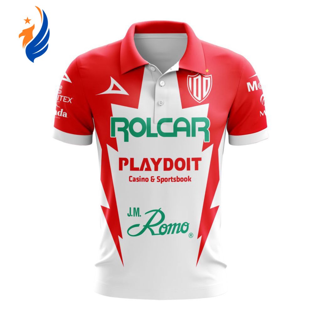 LIGA MX Club Necaxa 2023 – 2024 Home Polo LIGA MX Club Necaxa 2023 – 2024 Home Polo