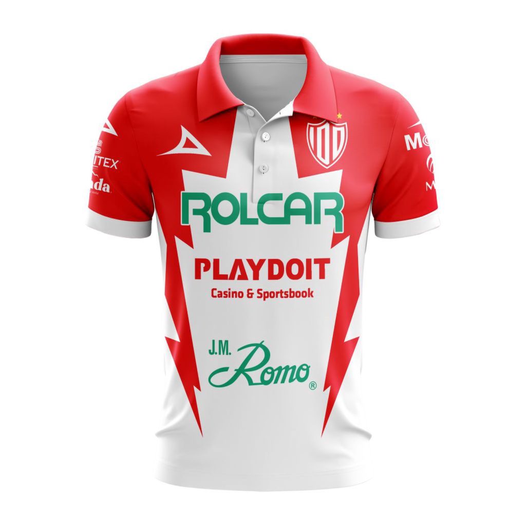 LIGA MX Club Necaxa 2023 – 2024 Home Polo LIGA MX Club Necaxa 2023 – 2024 Home Polo