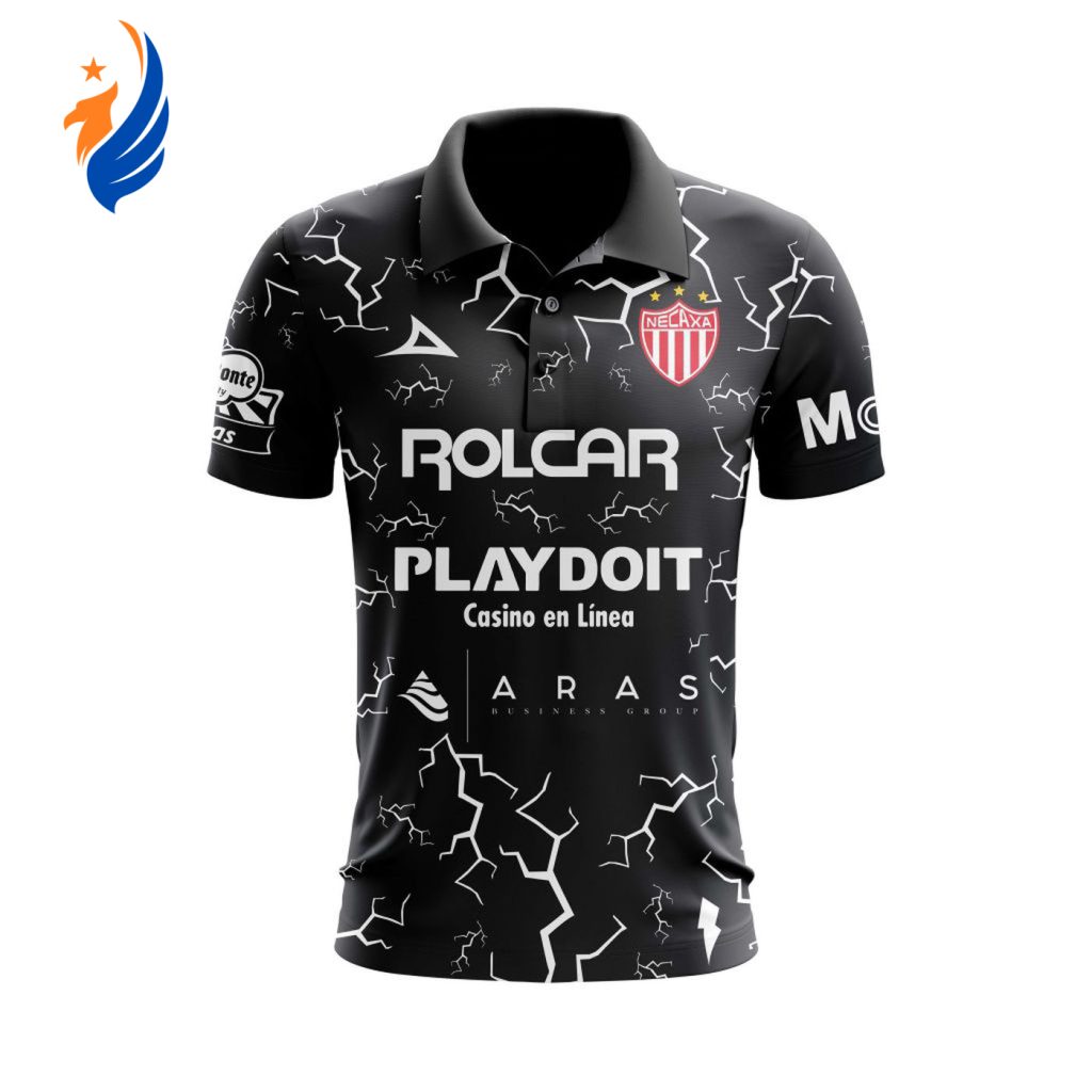 Liga MX Club Necaxa Aways 2021-2022 Polo Liga MX Club Necaxa Aways 2021-2022 Polo