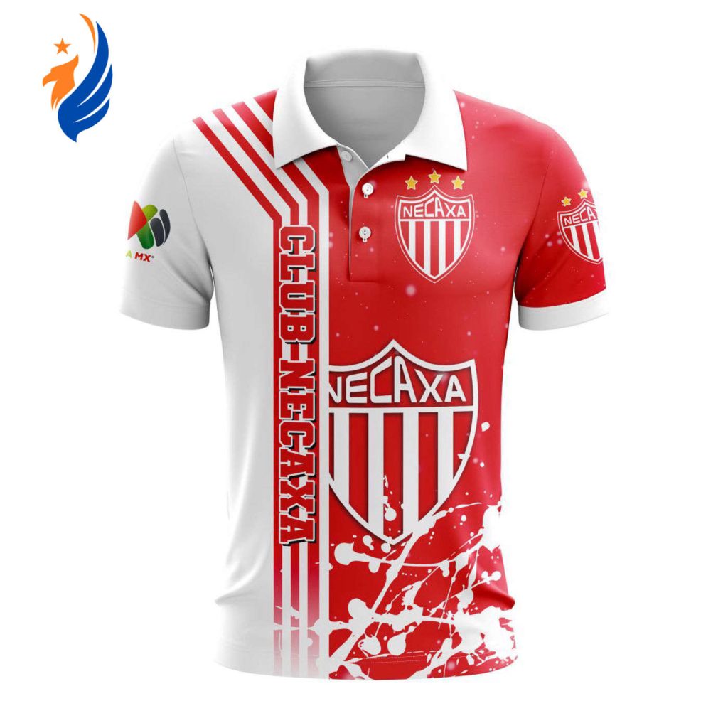 LIGA MX Club Necaxa New Design Polo For Fan Gift for Men Women LIGA MX Club Necaxa New Design Polo For Fan Gift for Men Women