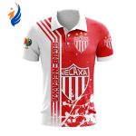 LIGA MX Club Necaxa New Design Polo For Fan Gift for Men Women LIGA MX Club Necaxa New Design Polo For Fan Gift for Men Women