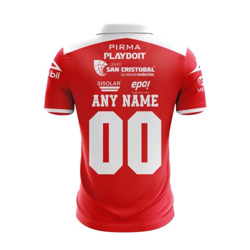 LIGA MX Club Necaxa Personalized 2025 Home Polo