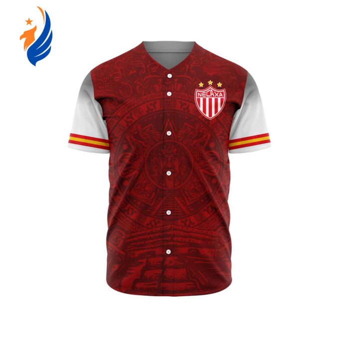 LIGA MX Club Necaxa Special Aztec Design Baseball Jersey Gift for Men Women