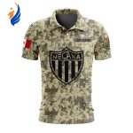 LIGA MX Club Necaxa Special Camo Design Polo Gift for Men Women