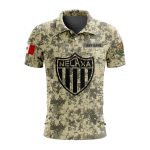 LIGA MX Club Necaxa Special Camo Design Polo Gift for Men Women