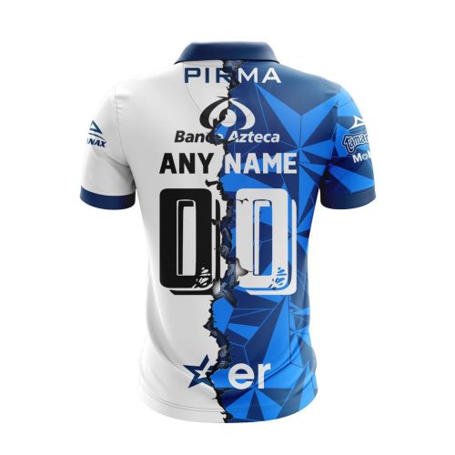 LIGA MX Club Puebla 2023-2024 Home Mix Away Polo