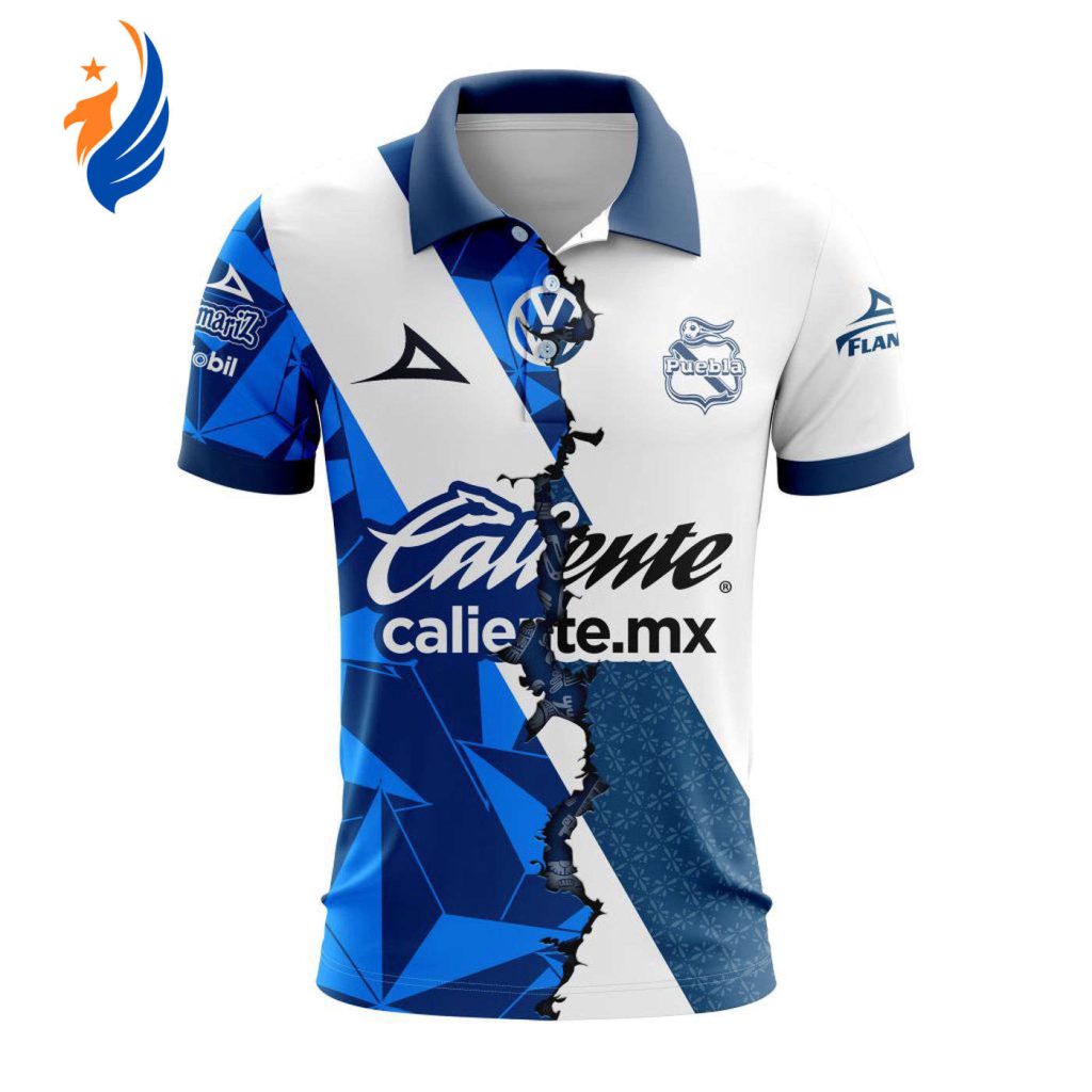 LIGA MX Club Puebla 2023-2024 Home Mix Away Polo LIGA MX Club Puebla 2023-2024 Home Mix Away Polo