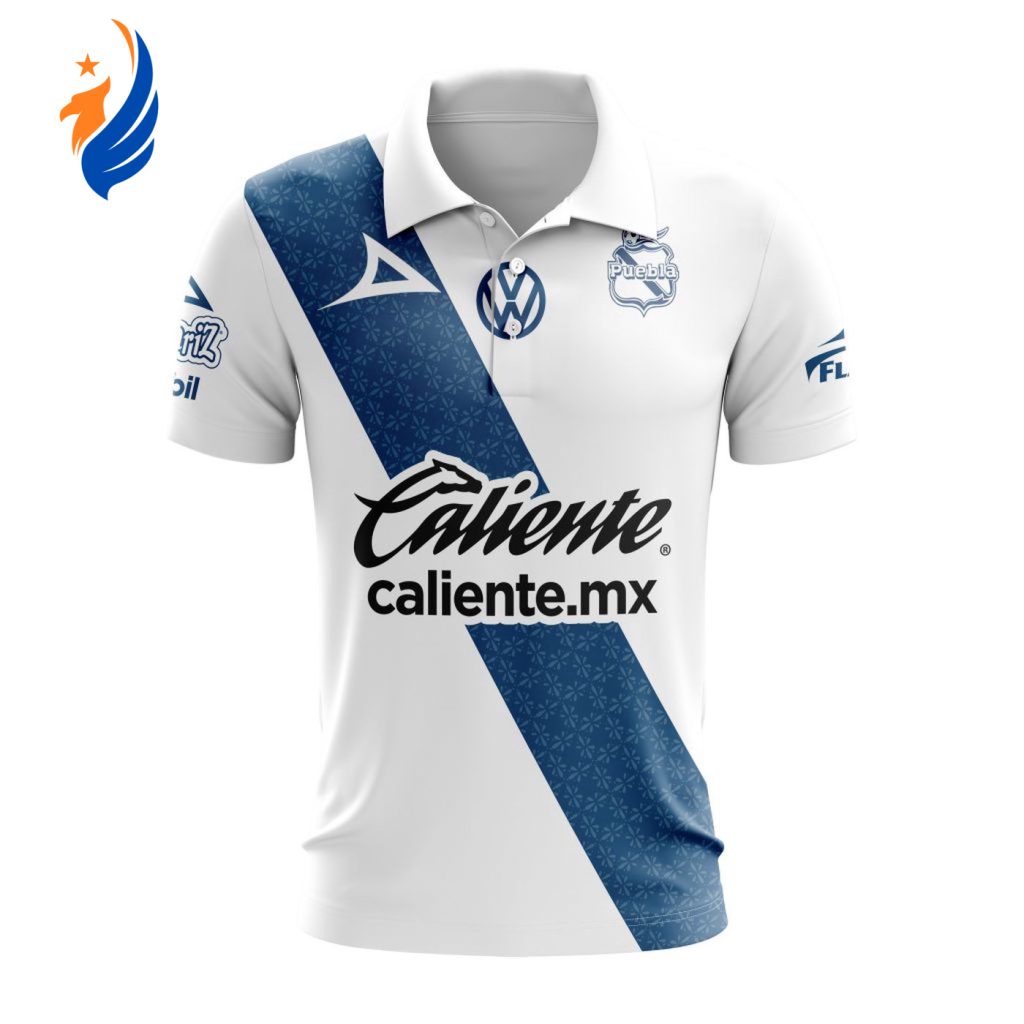 LIGA MX Club Puebla 2023 – 2024 Home Polo LIGA MX Club Puebla 2023 – 2024 Home Polo