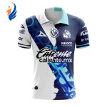 LIGA MX Club Puebla Personalized 2024-2025 Home Mix Away Design Polo LIGA MX Club Puebla Personalized 2024-2025 Home Mix Away Design Polo