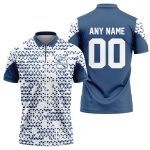 LIGA MX Club Puebla Personalized Zipper Polo Gift for Men Women