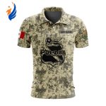 LIGA MX Club Puebla Special Camo Design Polo Gift for Men Women