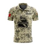LIGA MX Club Puebla Special Camo Design Polo Gift for Men Women