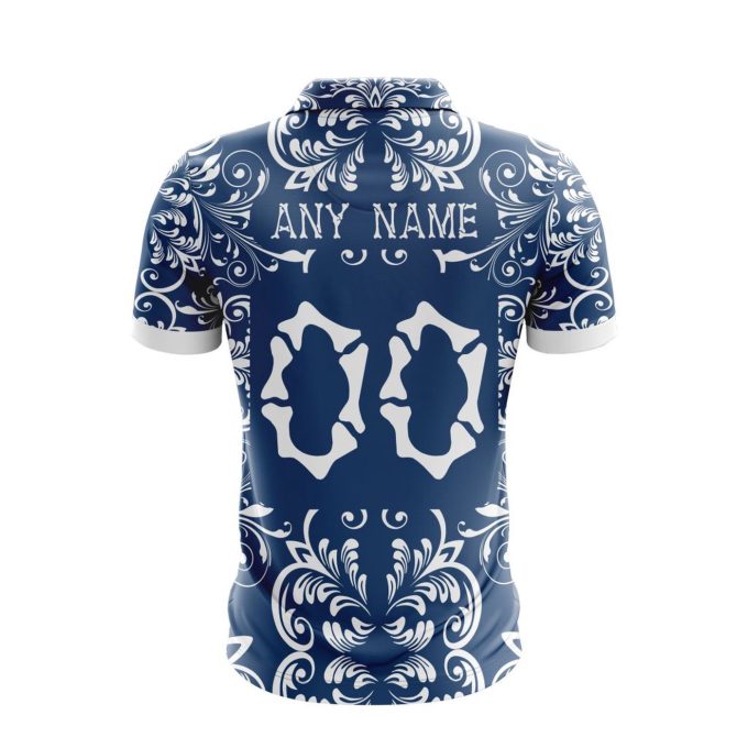 LIGA MX Club Puebla Special Dia De Muertos Design Polo Gift for Men Women