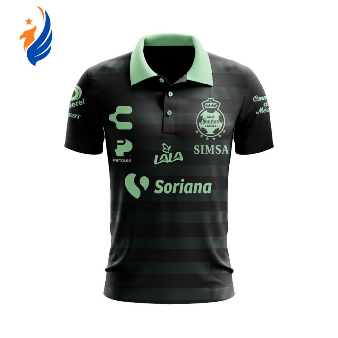 LIGA MX Club Santos Laguna 2023 – 2024 Away Polo LIGA MX Club Santos Laguna 2023 – 2024 Away Polo