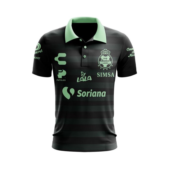 LIGA MX Club Santos Laguna 2023 – 2024 Away Polo