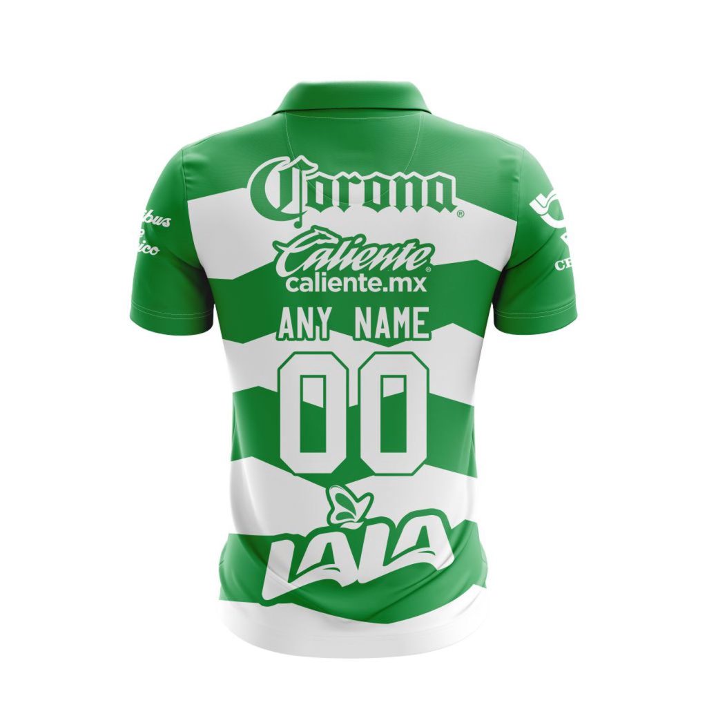 LIGA MX Club Santos Laguna 2023 – 2024 Home Polo LIGA MX Club Santos Laguna 2023 – 2024 Home Polo