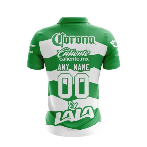 LIGA MX Club Santos Laguna 2023 – 2024 Home Polo