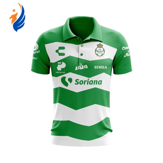 LIGA MX Club Santos Laguna 2023 – 2024 Home Polo