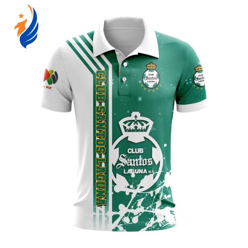 LIGA MX Club Santos Laguna New Design Polo For Fan Gift for Men Women