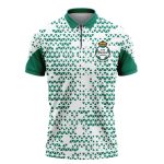 LIGA MX Club Santos Laguna Personalized Zipper Polo Gift for Men Women LIGA MX Club Santos Laguna Personalized Zipper Polo Gift for Men Women