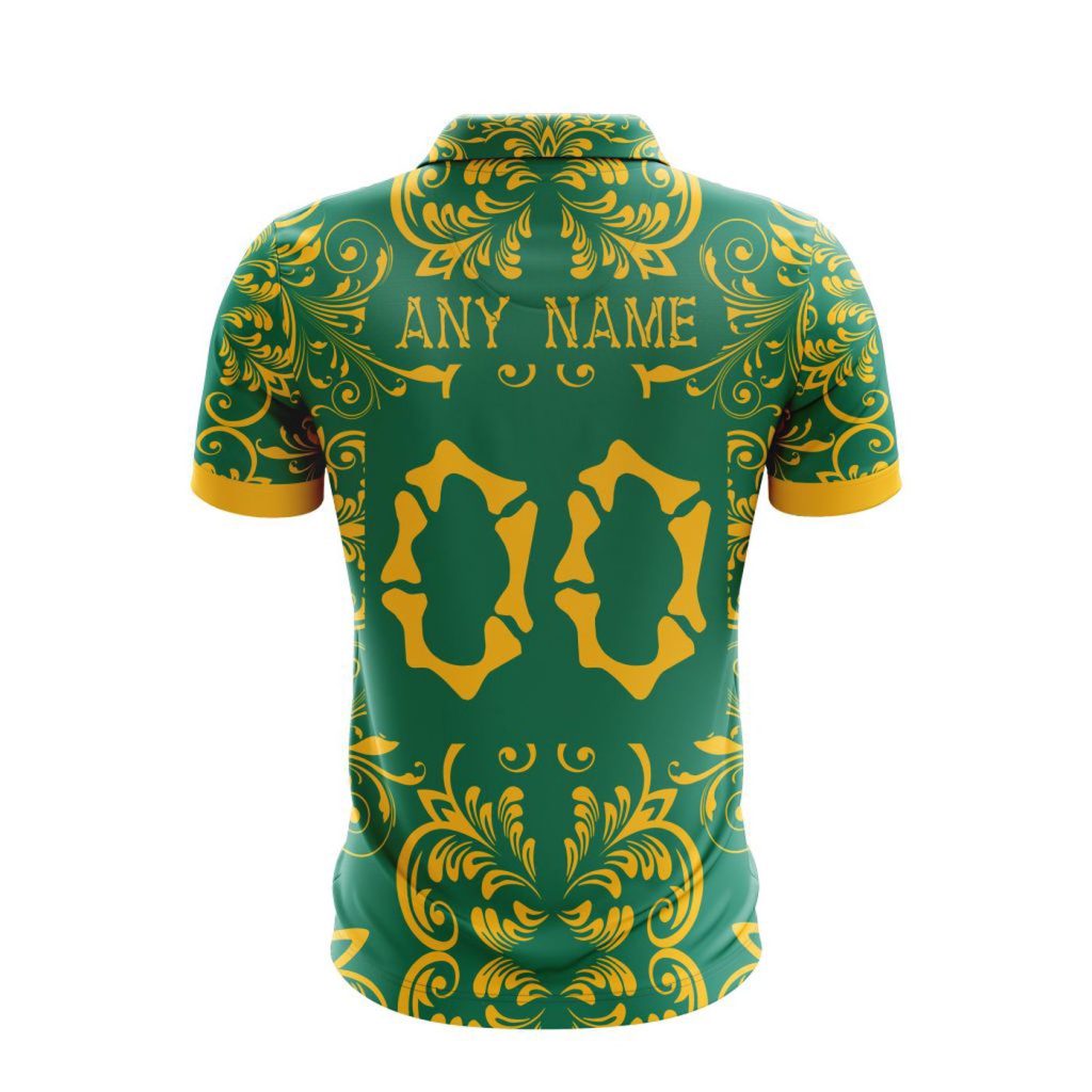 LIGA MX Club Santos Laguna Special Dia De Muertos Design Polo Gift for Men Women LIGA MX Club Santos Laguna Special Dia De Muertos Design Polo Gift for Men Women