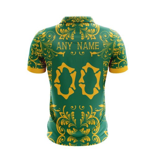 LIGA MX Club Santos Laguna Special Dia De Muertos Design Polo Gift for Men Women LIGA MX Club Santos Laguna Special Dia De Muertos Design Polo Gift for Men Women