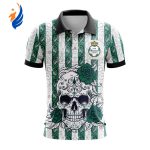 LIGA MX Club Santos Laguna Special Dia De Muertos Design Polo Gift for Men Women