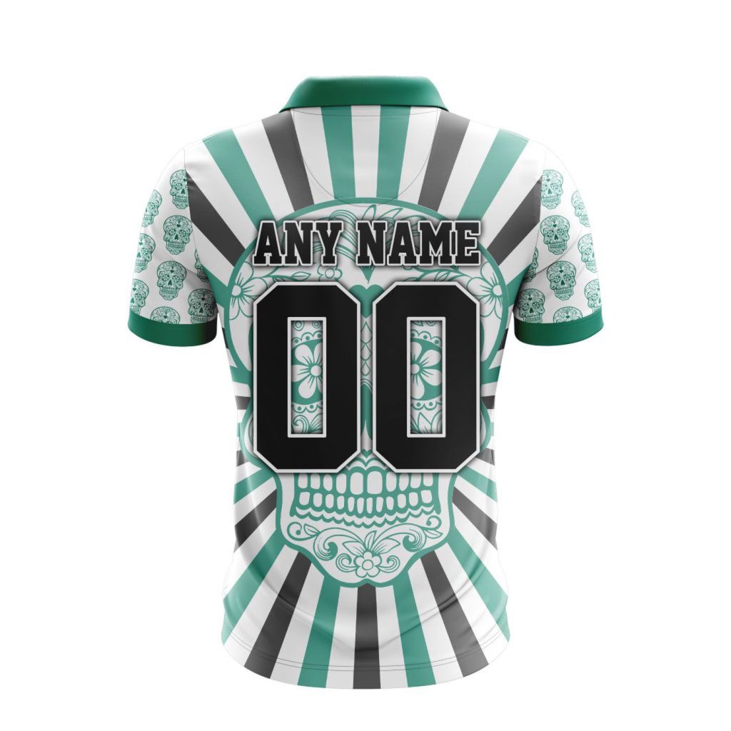 LIGA MX Club Santos Laguna Special Dia De Muertos Design Polo Gift for Men Women LIGA MX Club Santos Laguna Special Dia De Muertos Design Polo Gift for Men Women