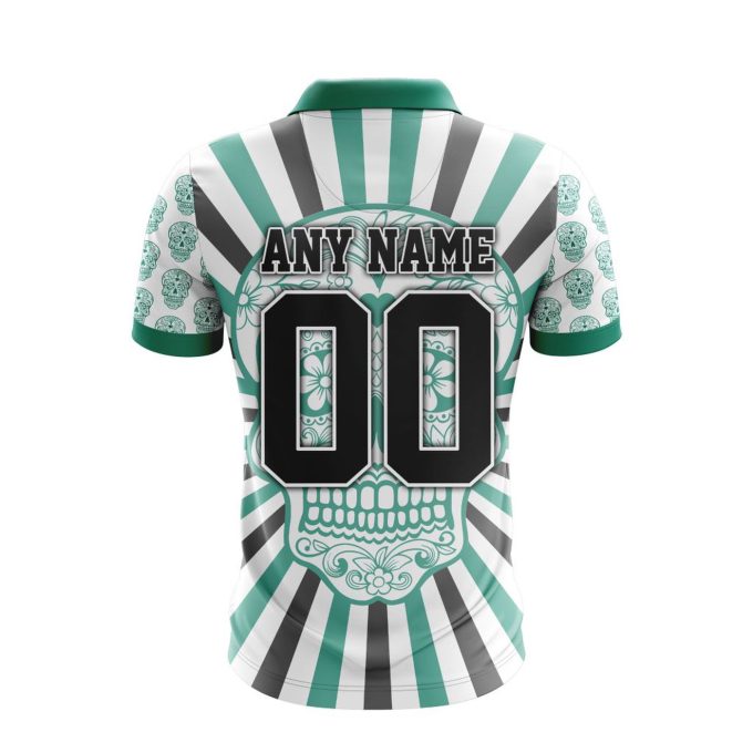 LIGA MX Club Santos Laguna Special Dia De Muertos Design Polo Gift for Men Women