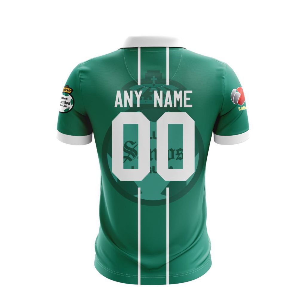 LIGA MX Club Santos Laguna Special Polo Design Concept Kits Gift for Men Women 3d Printed Hoodie LIGA MX Club Santos Laguna Special Polo Design Concept Kits Gift for Men Women 3d Printed Hoodie