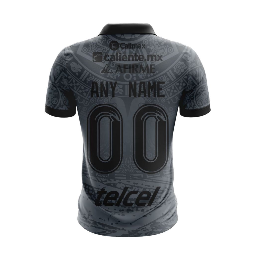 LIGA MX Club Tijuana 2023-2024 Away Aztec Design Polo LIGA MX Club Tijuana 2023-2024 Away Aztec Design Polo