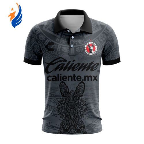 LIGA MX Club Tijuana 2023-2024 Away Aztec Design Polo