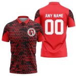 LIGA MX Club Tijuana Personalized Zipper Polo Gift for Men Women