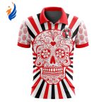 LIGA MX Club Tijuana Special Dia De Muertos Design Polo Gift for Men Women