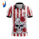 LIGA MX Club Tijuana Special Dia De Muertos Design Polo Gift for Men Women LIGA MX Club Tijuana Special Dia De Muertos Design Polo Gift for Men Women