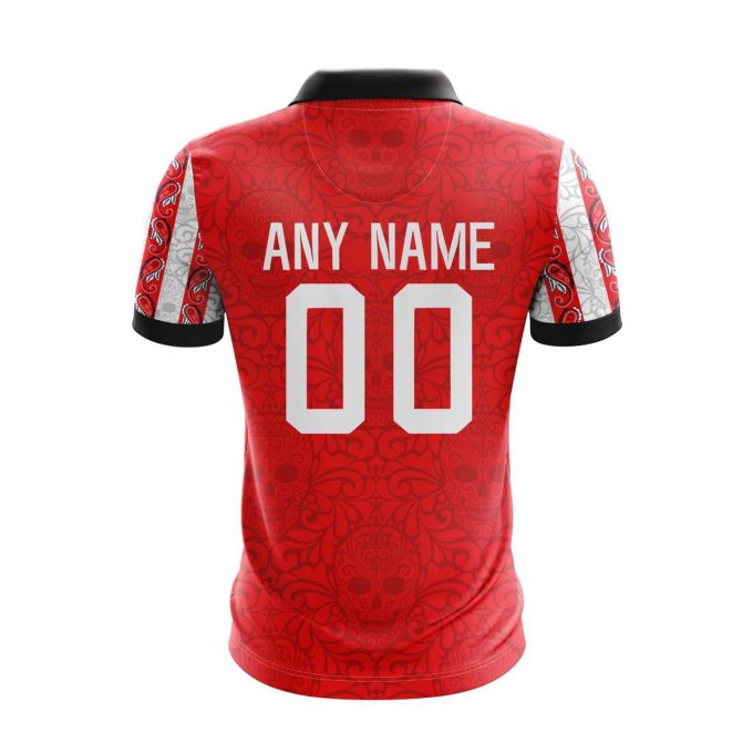 LIGA MX Club Tijuana Special Dia De Muertos Design Polo Gift for Men Women