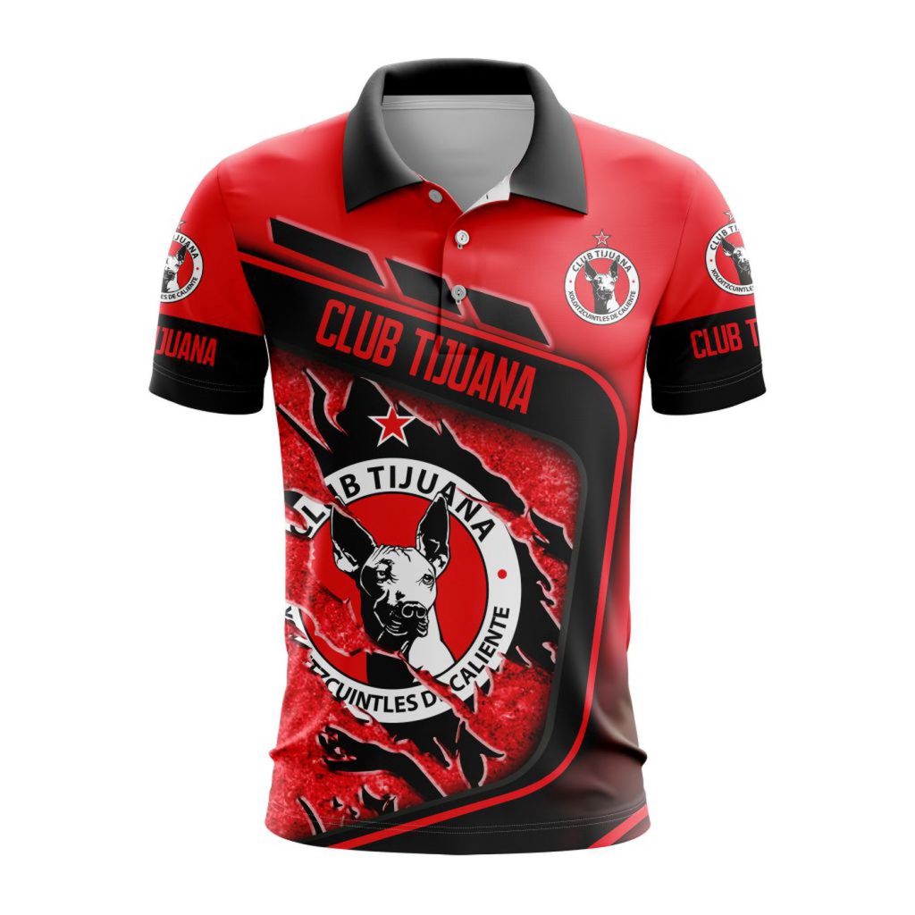 LIGA MX Club Tijuana Special Polo Design Gift for Men Women LIGA MX Club Tijuana Special Polo Design Gift for Men Women