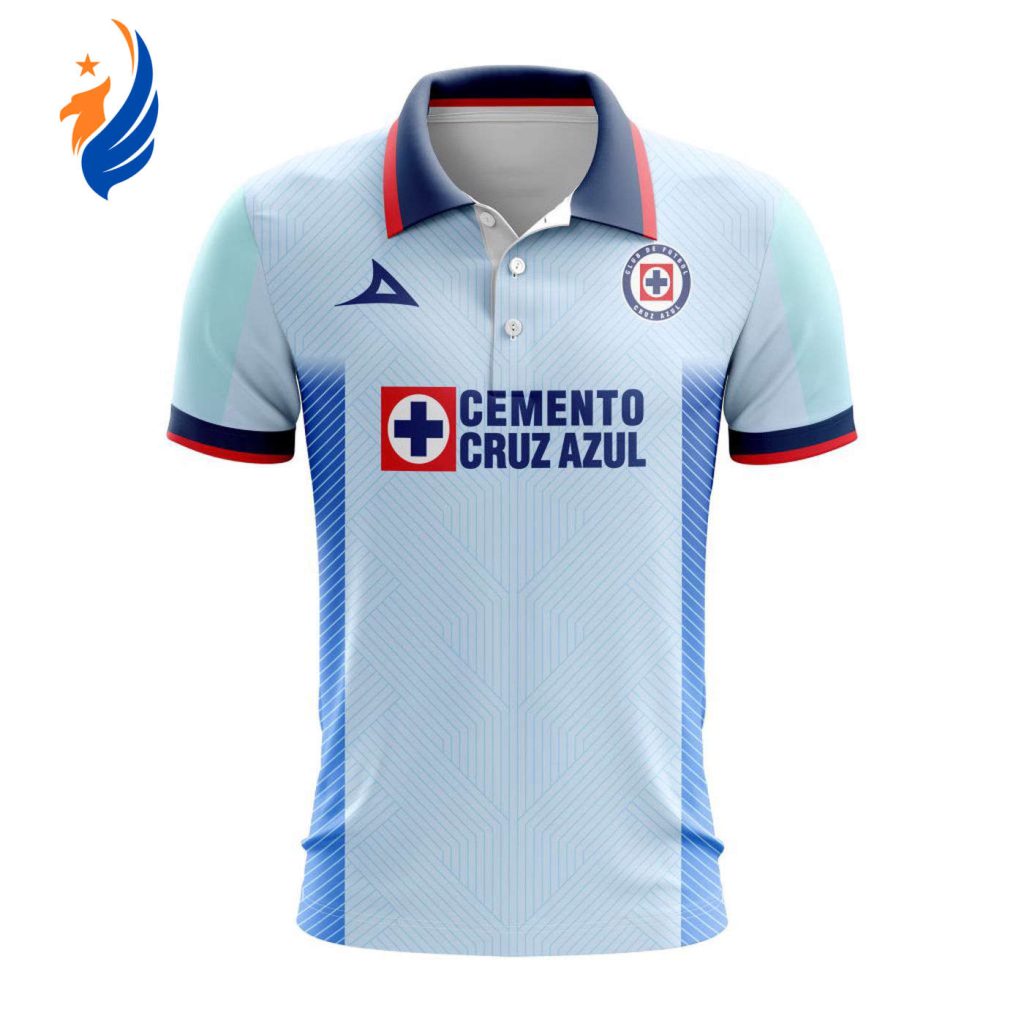 LIGA MX Cruz Azul 2023 – 2024 Away Polo LIGA MX Cruz Azul 2023 – 2024 Away Polo