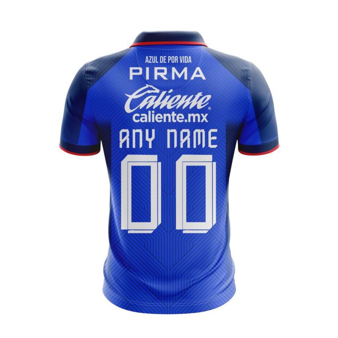 LIGA MX Cruz Azul 2023 – 2024 Home Polo