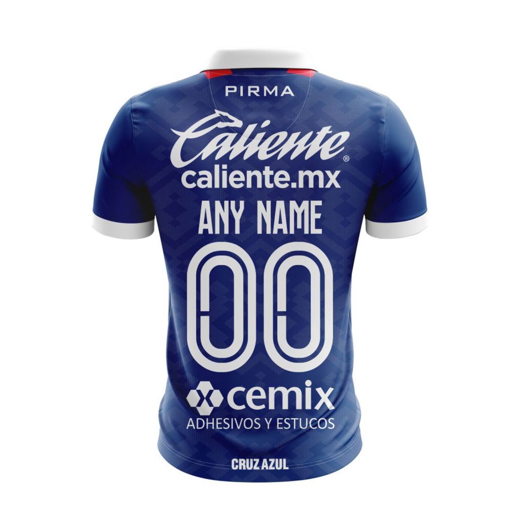 LIGA MX Cruz Azul Personalized 2025 Goalkeeper Away Polo LIGA MX Cruz Azul Personalized 2025 Goalkeeper Away Polo