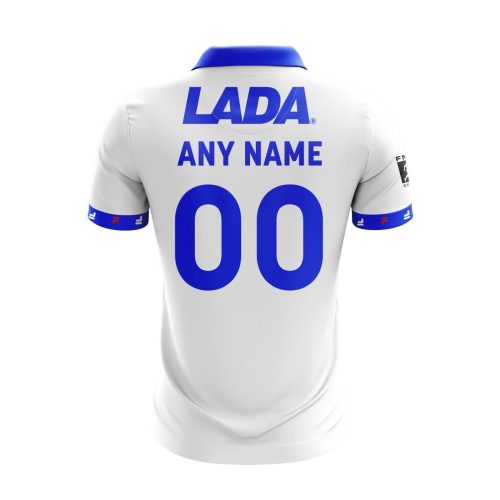 LIGA MX Cruz Azul Personalized Retro Design Away Polo